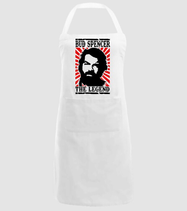 Bud Spencer Legend model alb pe tricou