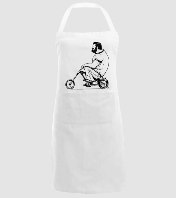 Bud Spencer Retro model alb pe tricou