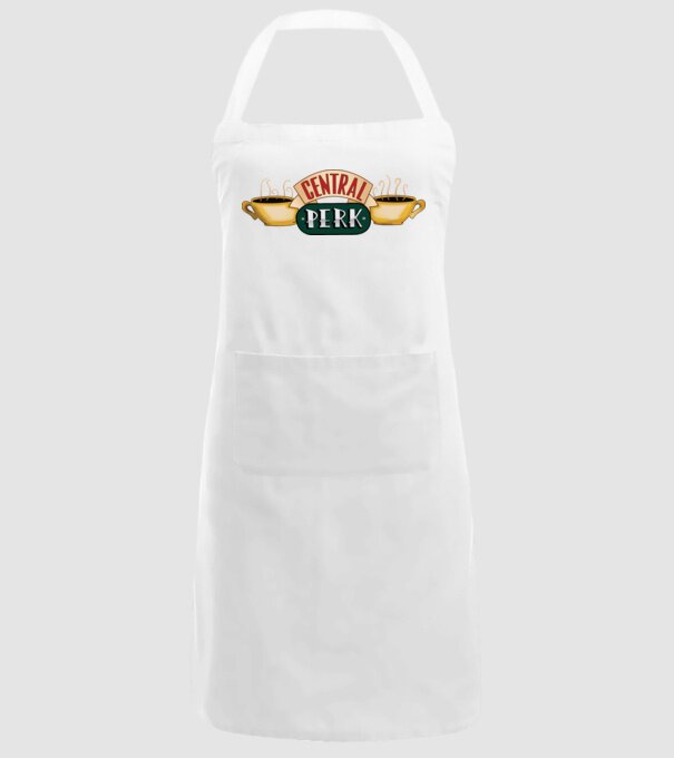 Central perk model alb pe tricou