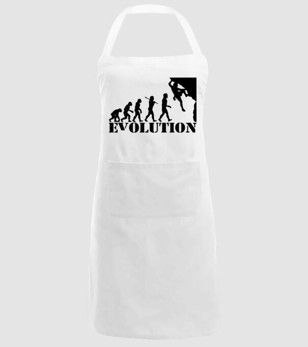 Evolution model alb pe tricou