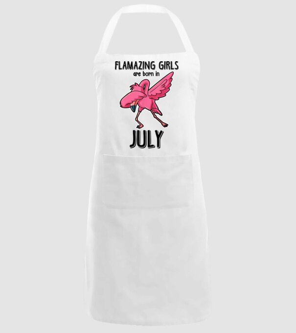 flamazing girls are born in july black model alb pe tricou