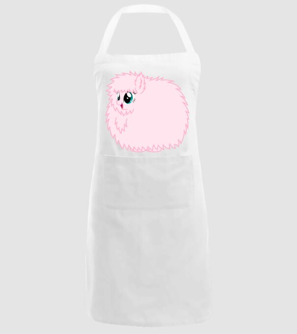 Fluffle Puff model alb pe tricou