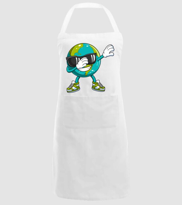 Pământ DAB Ziua Pământului model alb pe tricou
