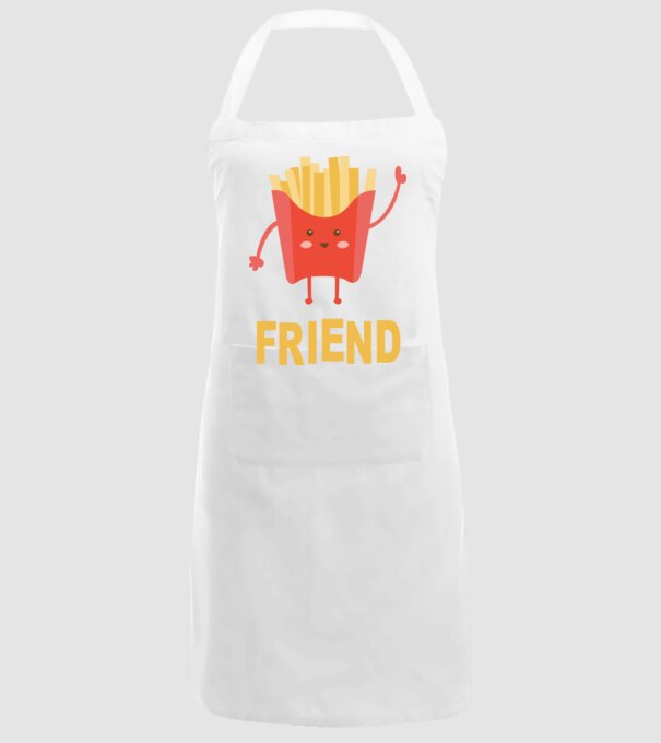 Friends cartofi model alb pe tricou