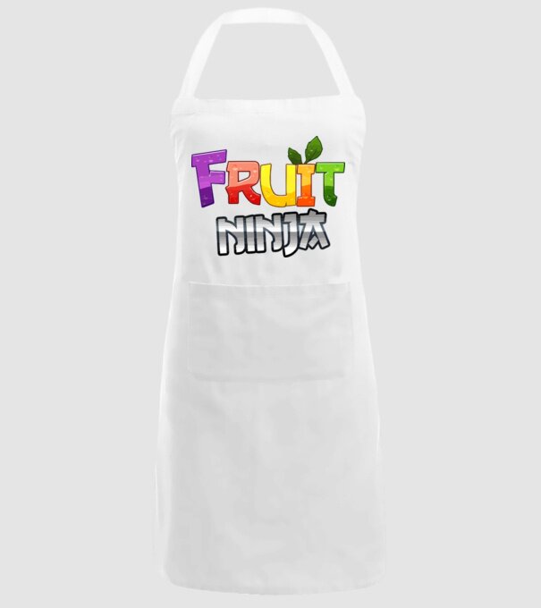Fruit Ninja model alb pe tricou
