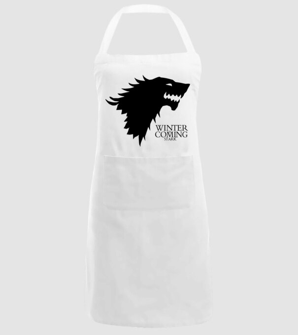 game of thrones winter is coming model alb pe tricou