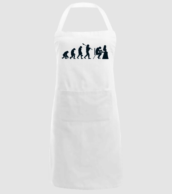 Game evolution model alb pe tricou