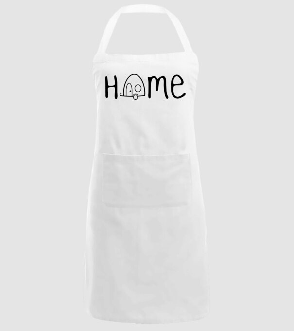 Home model alb pe tricou