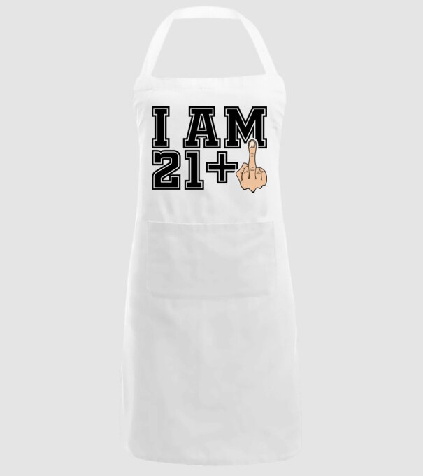 Funny Birthday I am 22 model alb pe tricou
