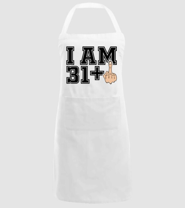 Funny Birthday I am 32 model alb pe tricou
