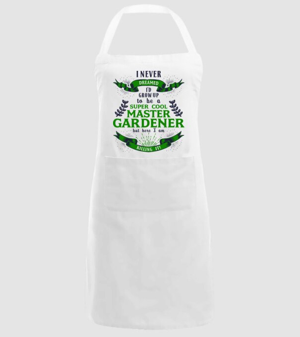 I never dreamed gardener lght model alb pe tricou