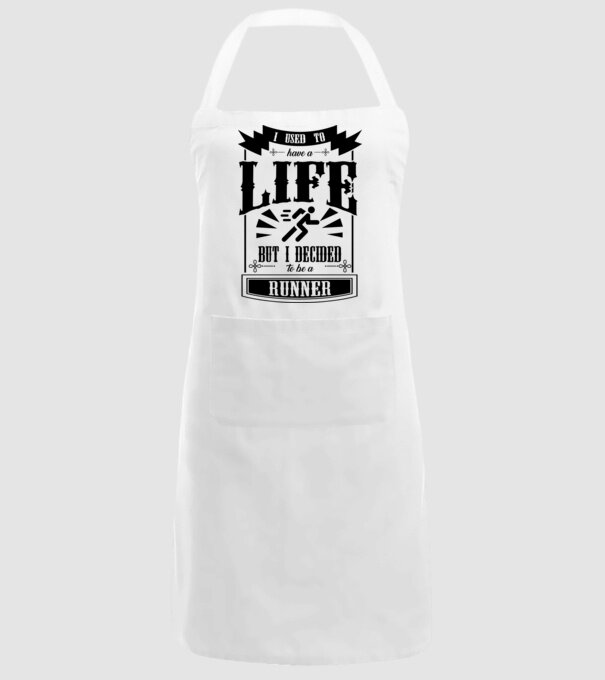 I used to have a life ATLET model alb pe tricou