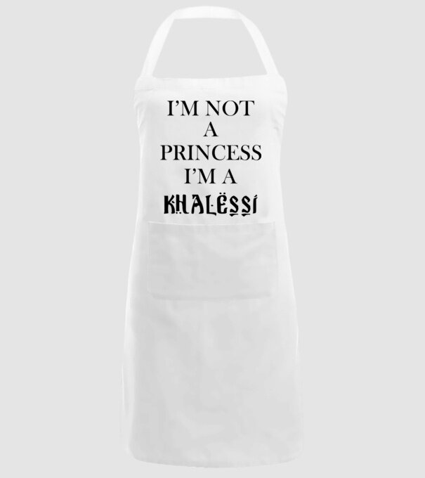 im not a princess im a khalessi model alb pe tricou