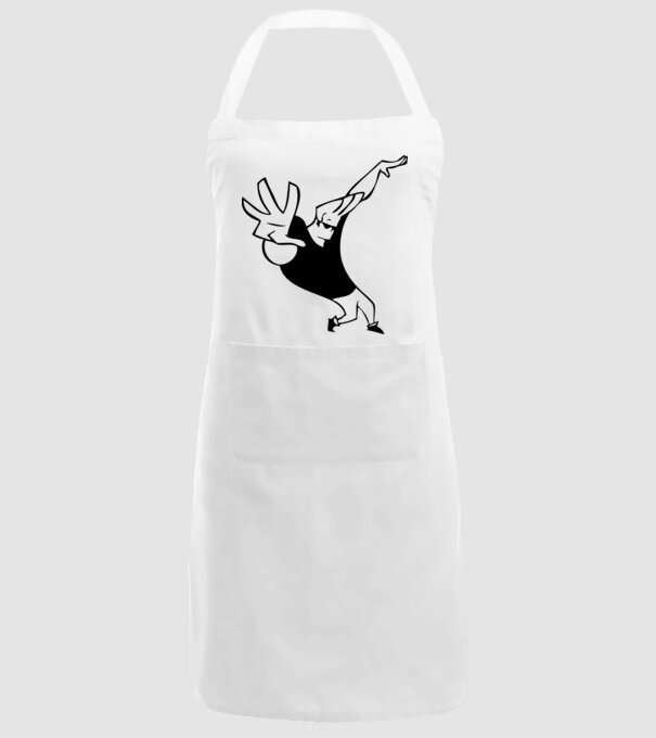 model alb pe tricou