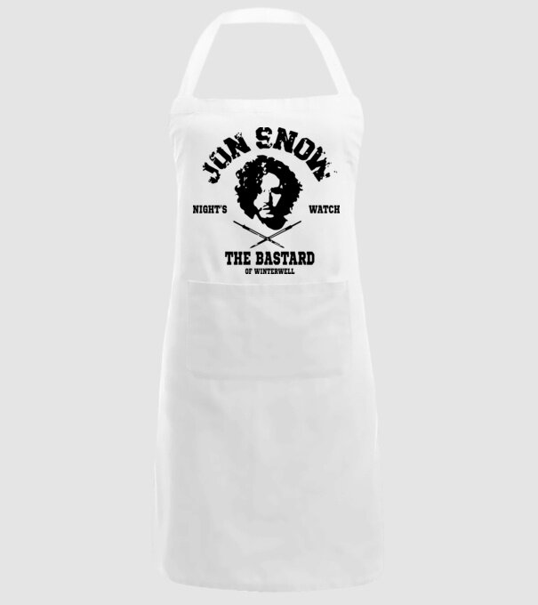 'Jon Snow Night''s Watch' model alb pe tricou
