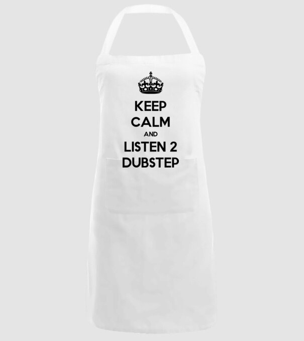 Keep Calm... model alb pe tricou