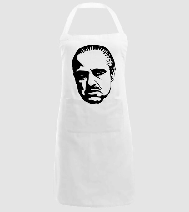 Godfather model alb pe tricou