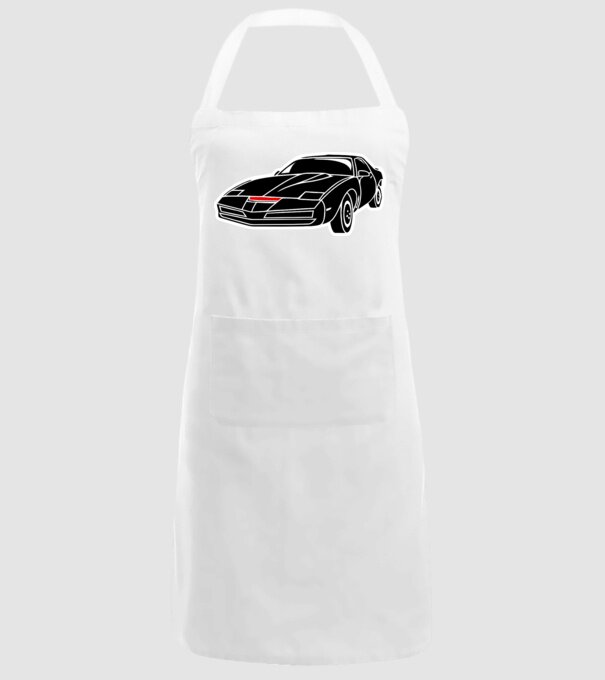 Kitt 3C.eps model alb pe tricou