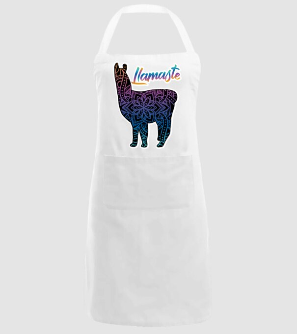 Lamaste color2 model alb pe tricou