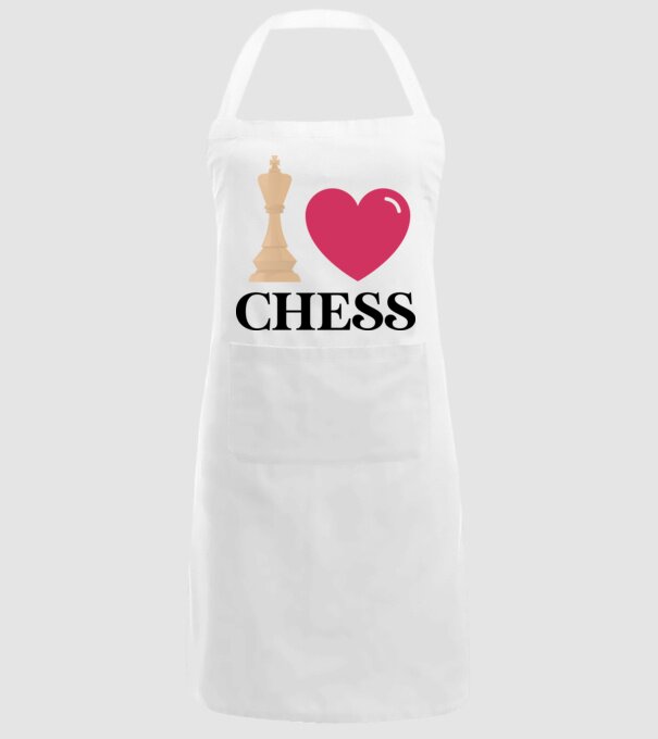 Love chess model alb pe tricou