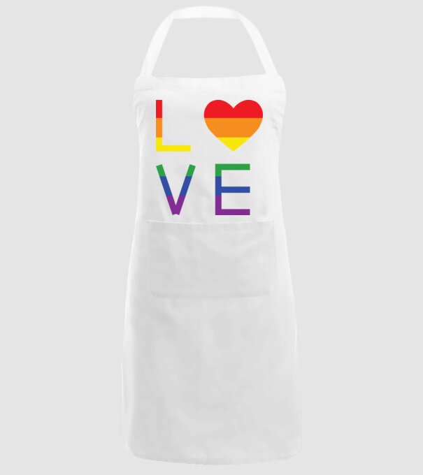 love lgbtq model alb pe tricou
