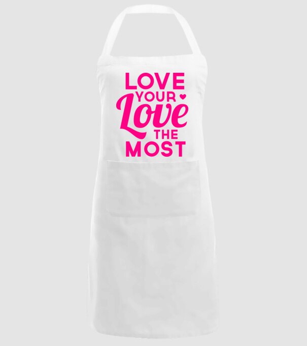 love most model alb pe tricou