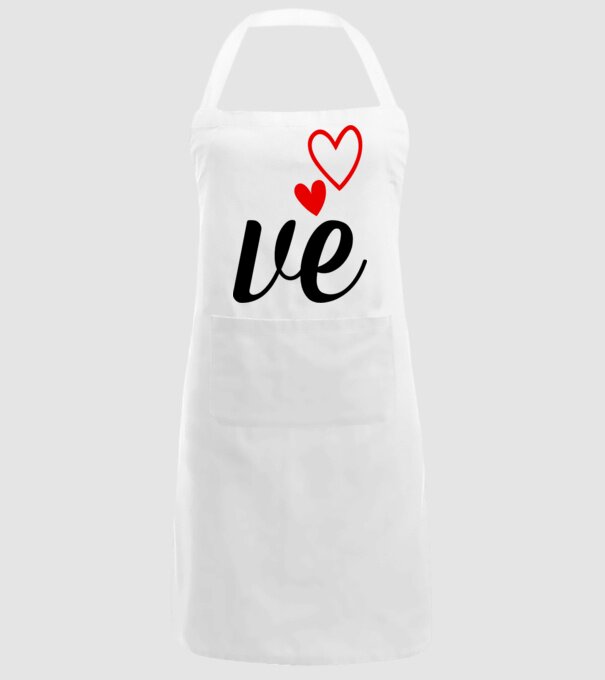 Cuplu LOVE model alb pe tricou