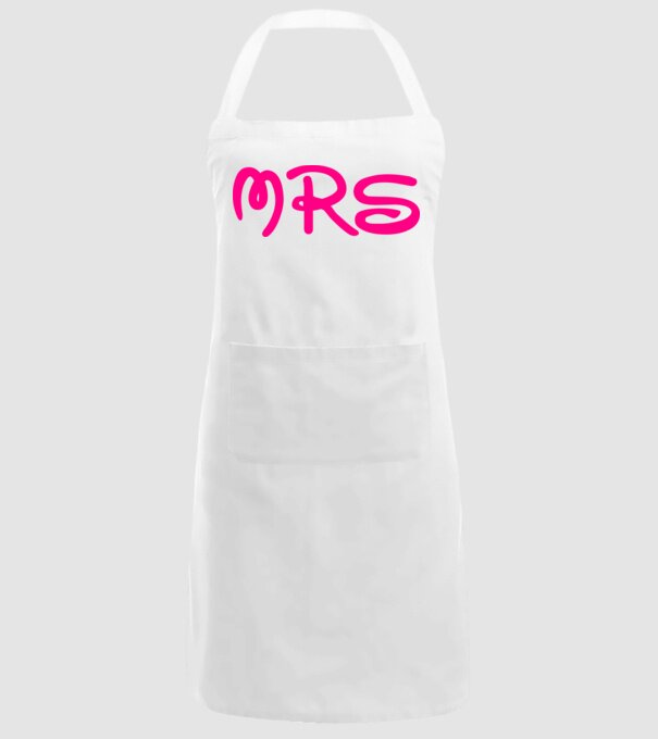 Mrs model alb pe tricou