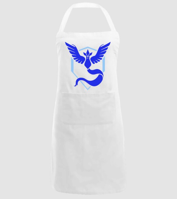 Mystic team logo model alb pe tricou