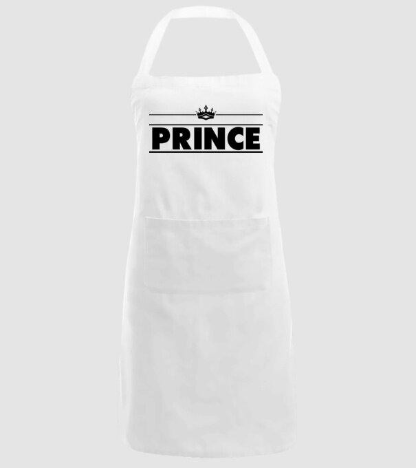 Prince model alb pe tricou