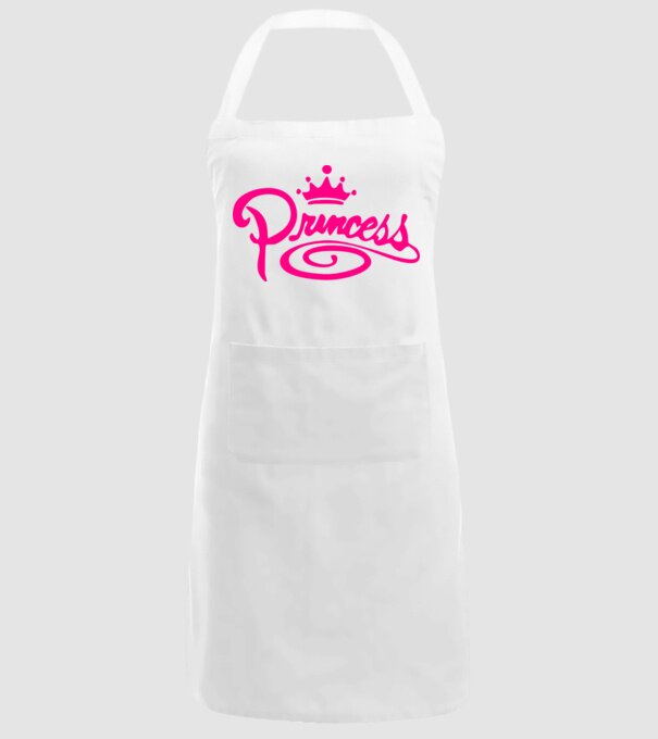 Princess model alb pe tricou