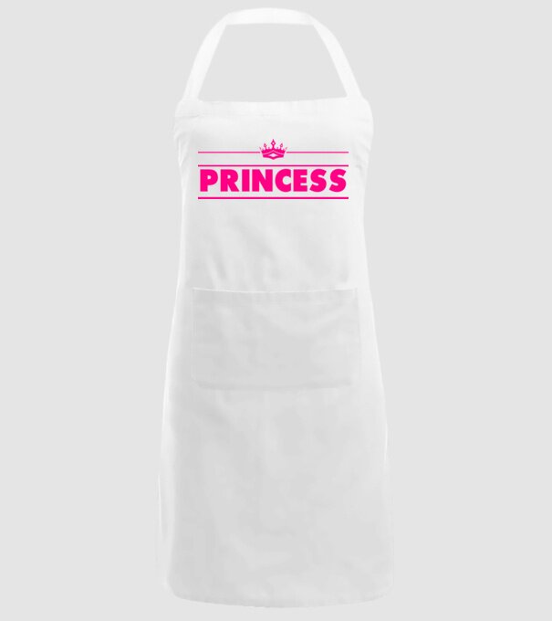 Princess model alb pe tricou