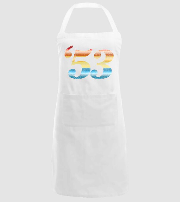 Retro Birthday 1953 model alb pe tricou