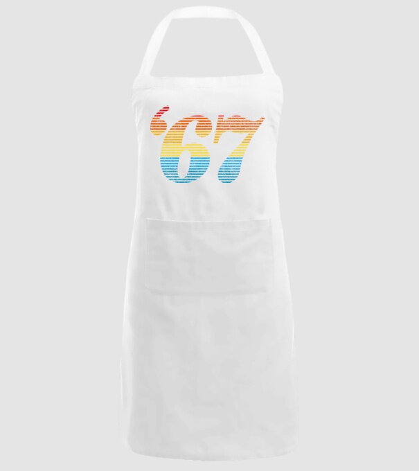 Retro Birthday 1967 model alb pe tricou