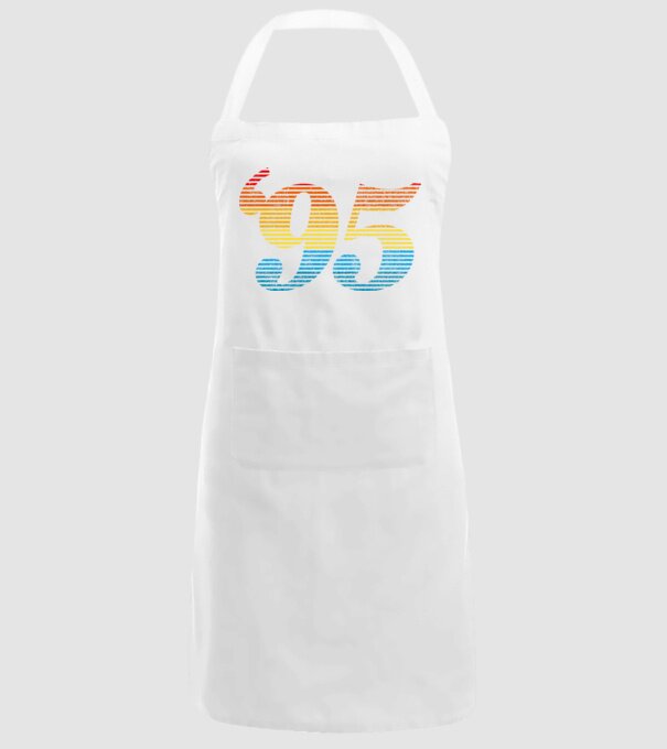 Retro Birthday 1995 model alb pe tricou