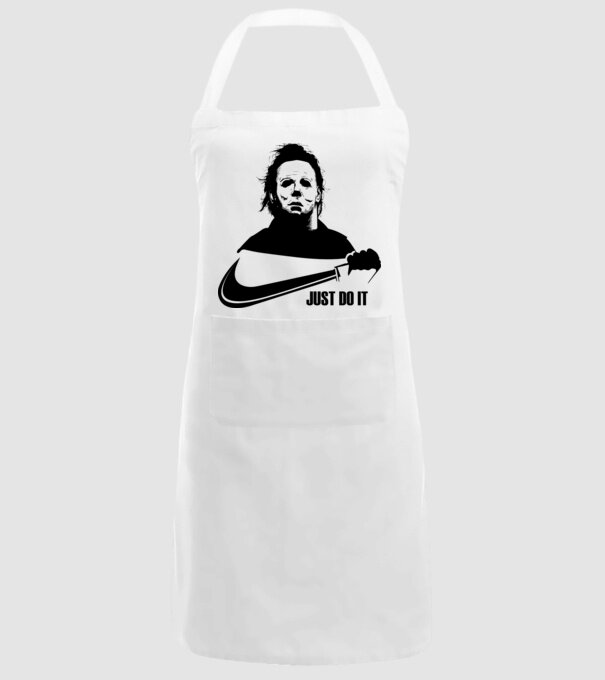 Serial killer model alb pe tricou