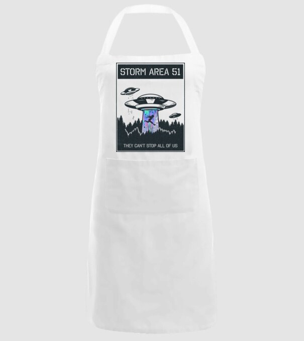 'Storm area 51 - They can''t stop all of us dark' model alb pe tricou