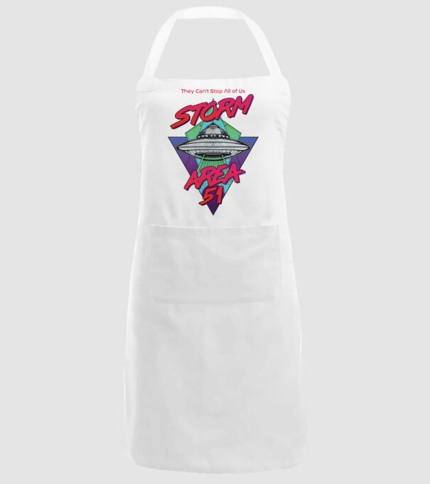storm area 51 ufo model alb pe tricou