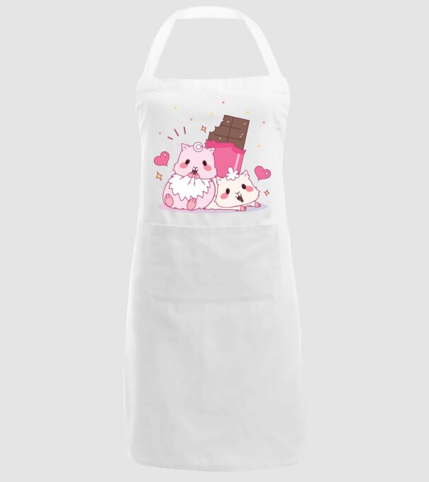 HAMSTERI ÎNDRĂGOSTIȚI 2 model alb pe tricou
