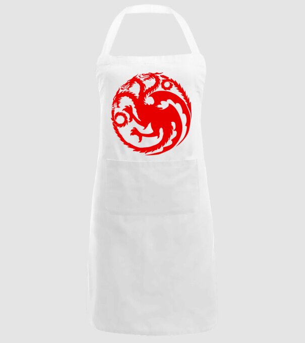 Targaryen model alb pe tricou