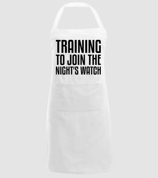 Training to join the nights watch model alb pe tricou