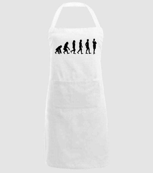 Evoluție femeie de afaceri model alb pe tricou