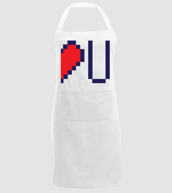 Love You 2nd part model alb pe tricou