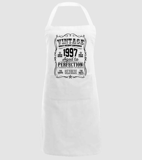 Vintage Perfection - 1997 model alb pe tricou
