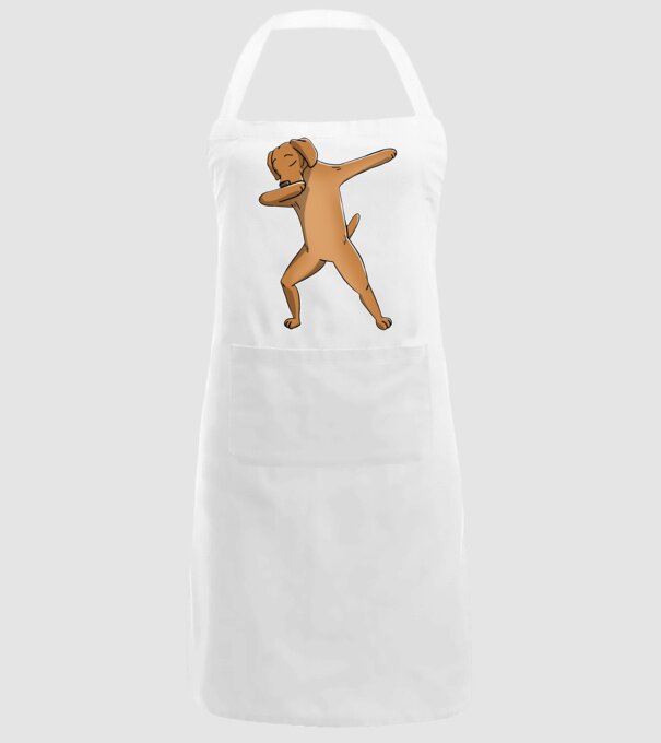 Vișlă DAB model alb pe tricou