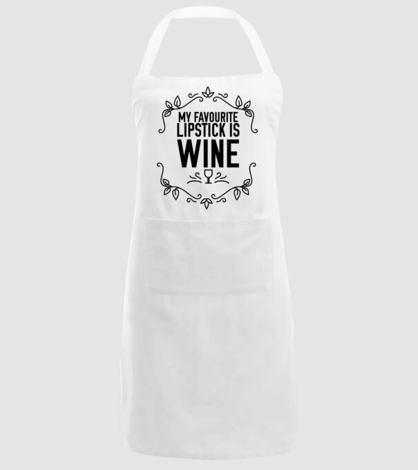 Wine tasting team Favourite lipsitck is wine model alb pe tricou