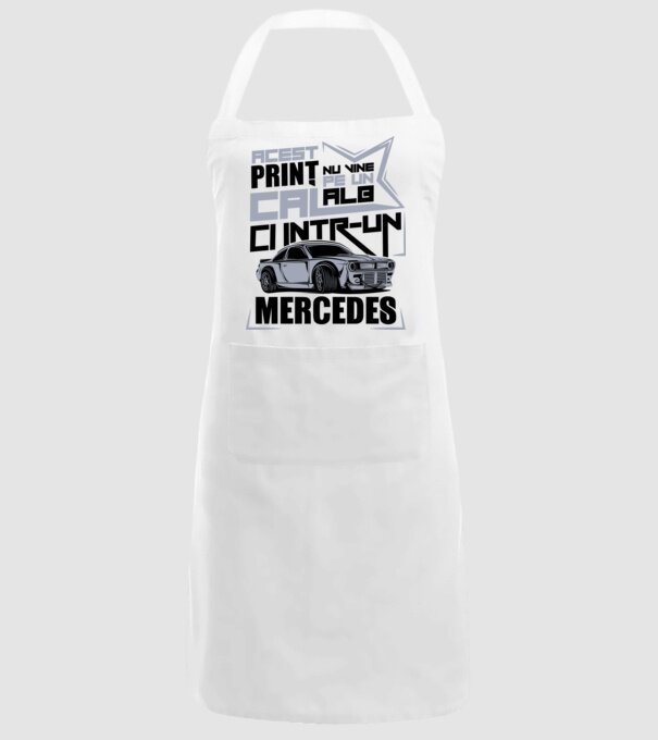 Acest prinț nu vine pe un cal alb, ci într-un Mercedes model alb pe tricou
