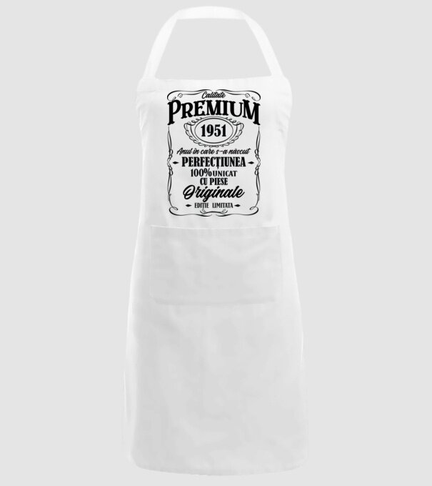 calitate premium -1951 - anul în care s-a născut - perfecțiunea - 100% unicat, cu piese originale, ediție limitată model alb pe tricou
