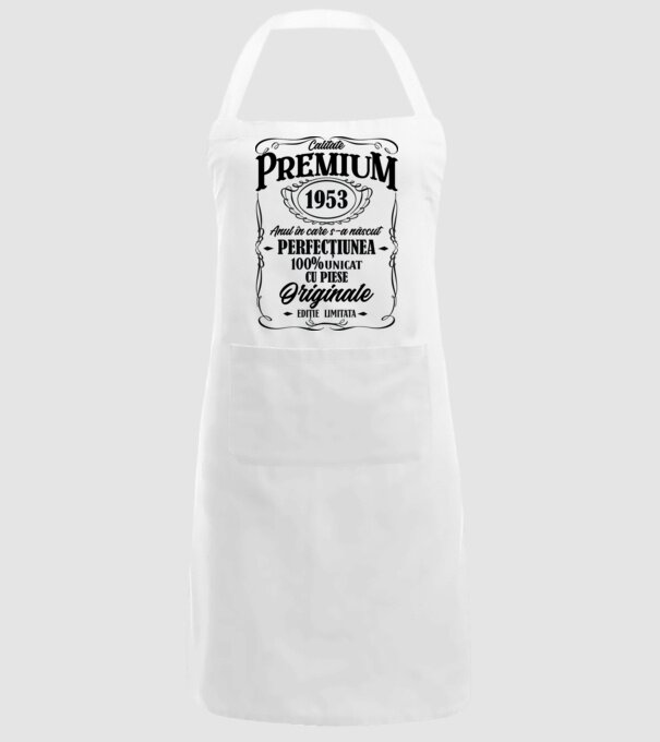 calitate premium -1953 - anul în care s-a născut - perfecțiunea - 100% unicat, cu piese originale, ediție limitată model alb pe tricou