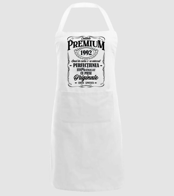 calitate premium -1992 - anul în care s-a născut - perfecțiunea - 100% unicat, cu piese originale, ediție limitată model alb pe tricou